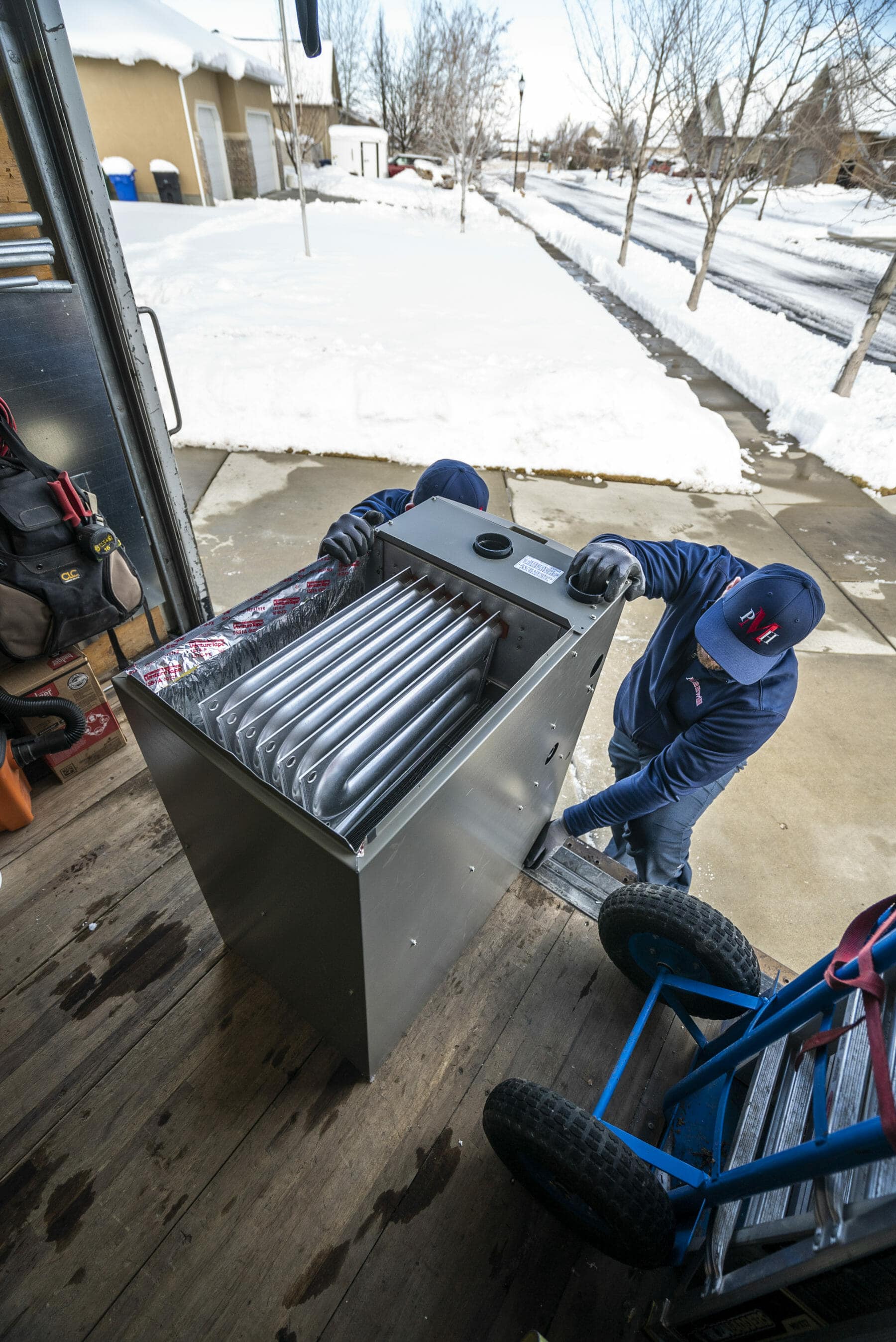 Professional Heater Install Utah Winter