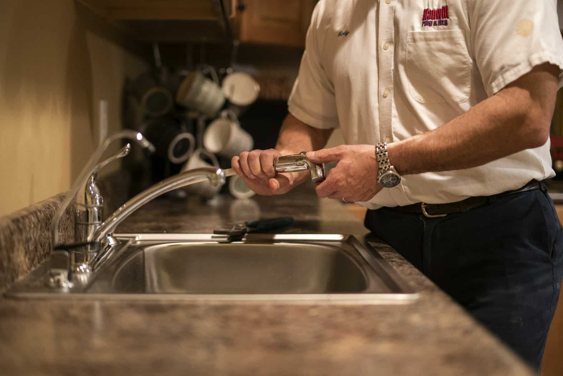 Manwill plumber fixes sink in Alpine, UT home