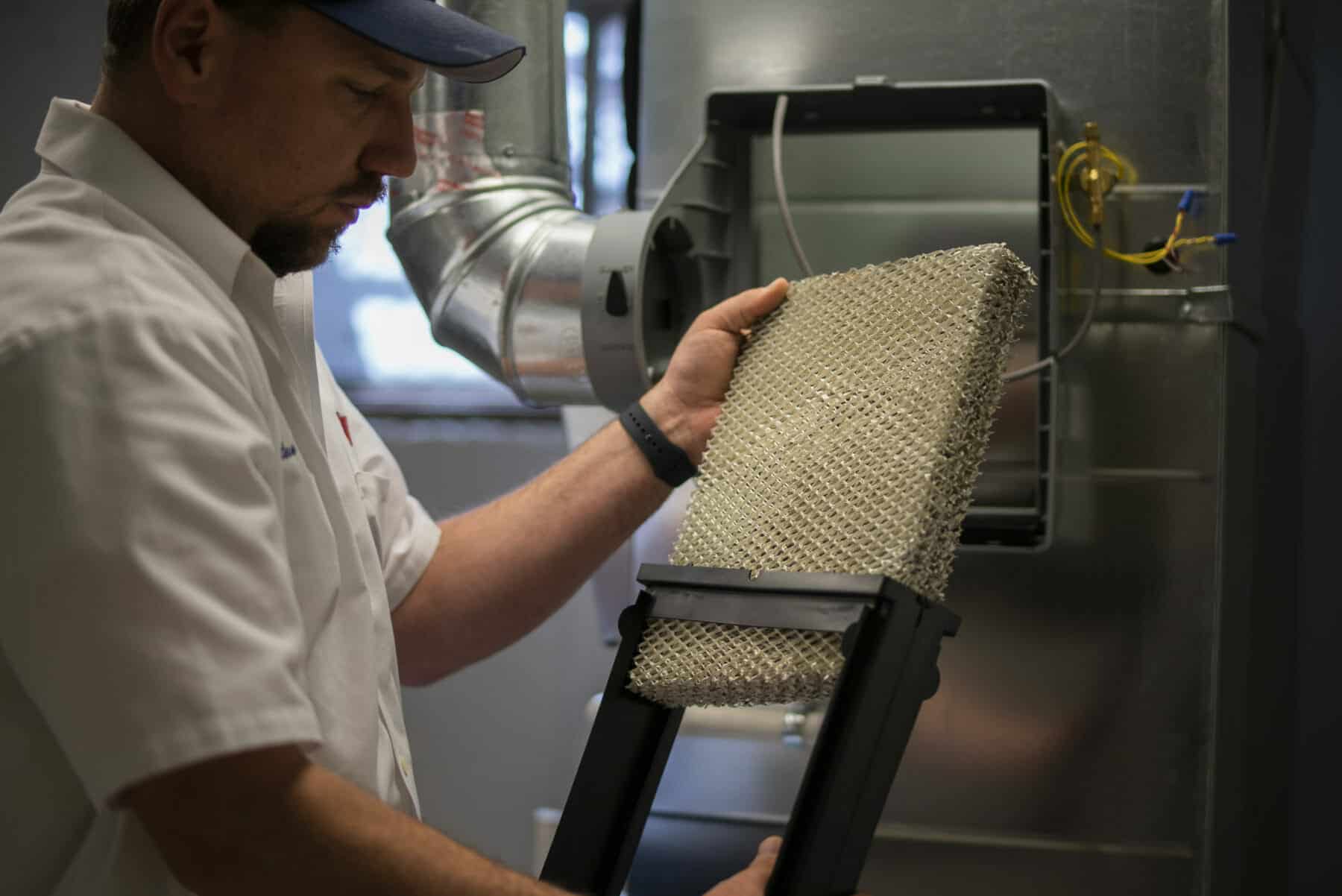New Clean Air Filter Replacement