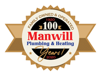 Manwill 100 Anniversary Logo