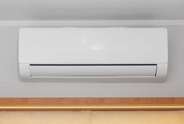 A ductless mini split air conditioner