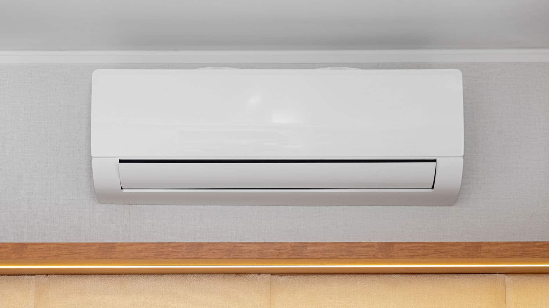 A ductless mini split air conditioner